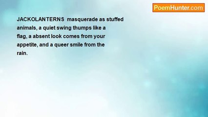 DAVID GERARDINO - JACKOLANTERNS