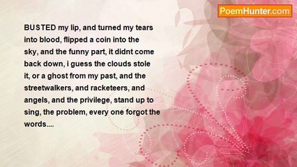 DAVID GERARDINO - BUSTED my lip