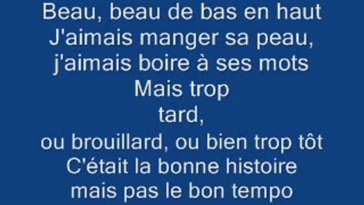 Céline Dion - Dans un autre monde (Lyrics / Paroles) - Vidéo dailymotion