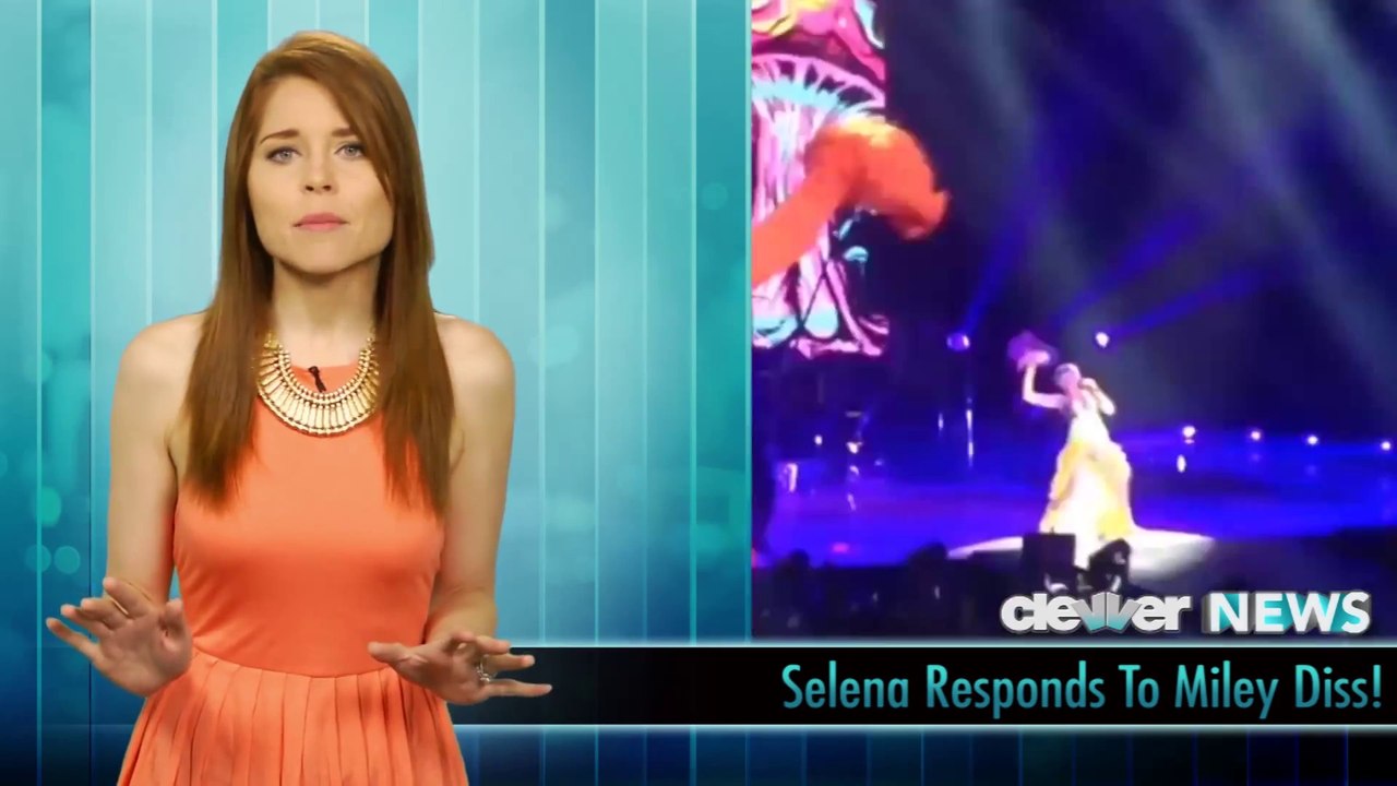 Selena Gomez Responds to Miley Cyrus Cardboard Cutout Diss