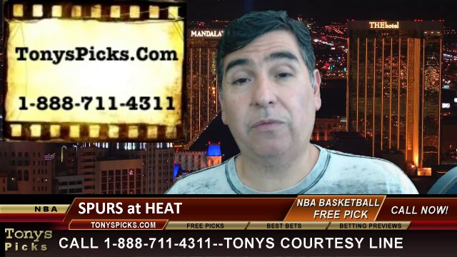 NBA Game 4 Pick Prediction Miami Heat vs. San Antonio Spurs Odds Playoff Preview 6-12-2014