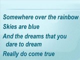 Céline Dion - Over the Rainbow (Lyrics / Paroles)
