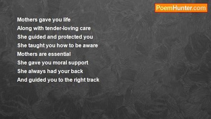 Ronell Warren Alman - Mothers Gave You Life