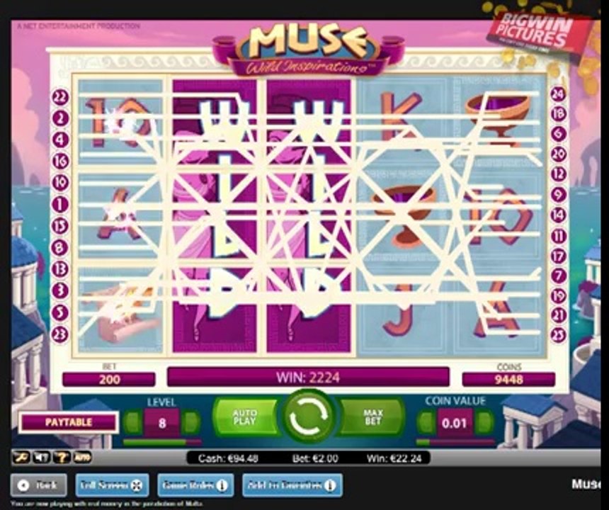 December 10th Slot Quest - Muse (NetEnt)