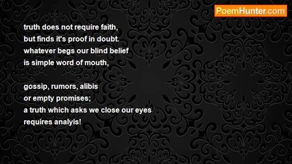 moon batchelder - Truth, No Faith