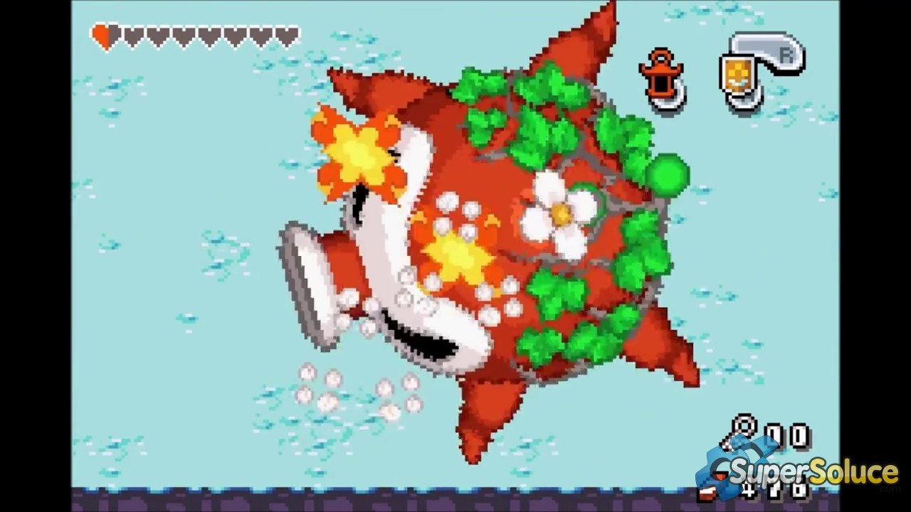 Zelda Minish Cap : Donjon de l'Eau - Boss