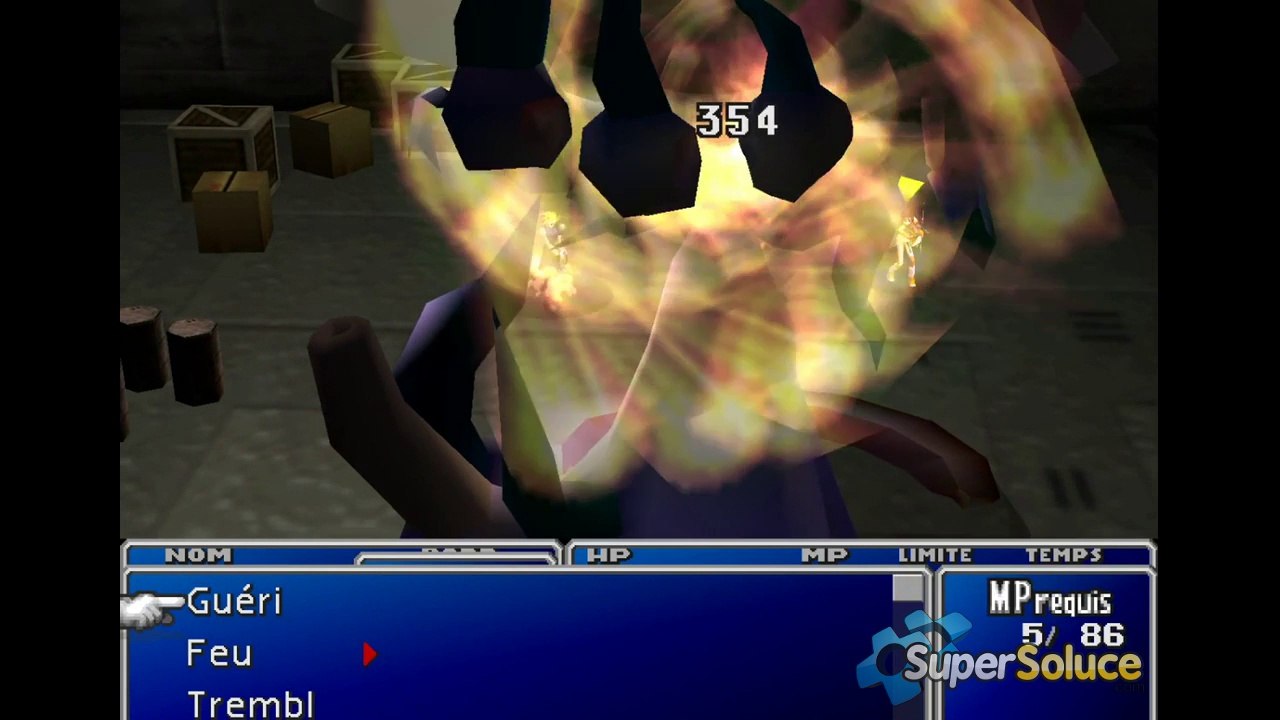 Guide Final Fantasy 7 : Boss Jénova Renaissance