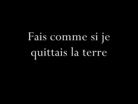 Garou & Céline Dion - Sous Le vent (Lyrics / Paroles)