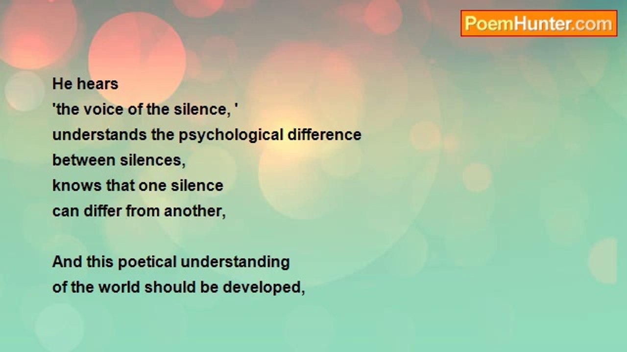 Sidi J. Mahtrow - The Poet