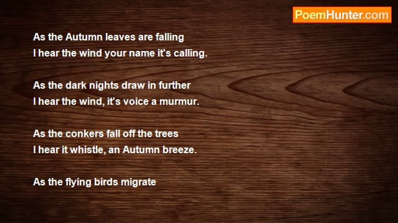 Jane Tomlin - Autumn