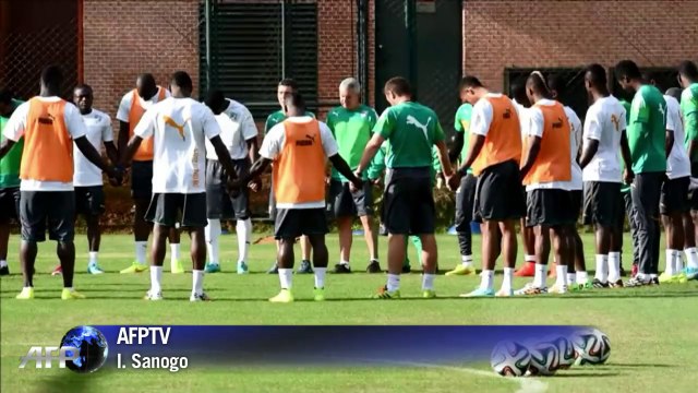 Ivory Coast prepare for tournament in Brazil