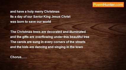 Ravi Sathasivam - Jolly holy Christmas.....