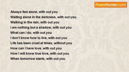 Ravi Sathasivam - Without you...........