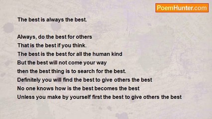 Ravi Sathasivam - The best is always the best.....