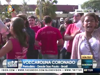 Dispersan a manifestantes "antiMundial" en Sao Paulo