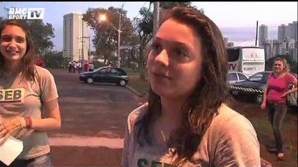 Football / Ribeirao Preto s'enflamme pour les Bleus - 12/06