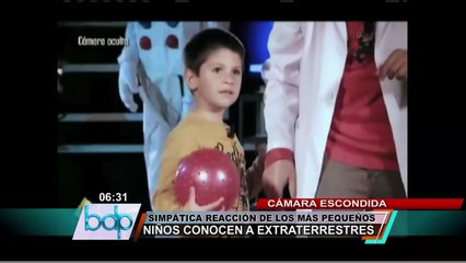 VIDEO: Divertidas reacciones de niños en su "primer contacto extraterrestre"