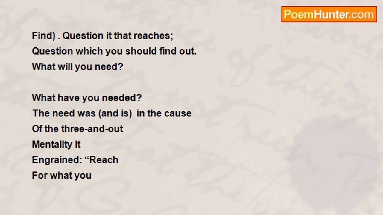 Andrew Phillips - Life's and Death's (Sestina)