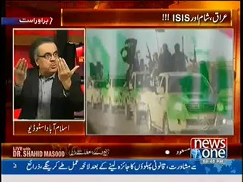 Live With Dr. Shahid Masood – 12th June 2014 - Khawaja Asif, Pervaiz Rasheed & GEO