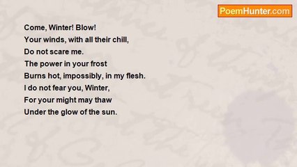 James Grengs - Challenge to Winter