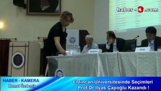Erzincan Üniversitesinde Seçimleri Çapoğlu Kazandı