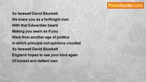 David Keig - Farewell David Blunkett