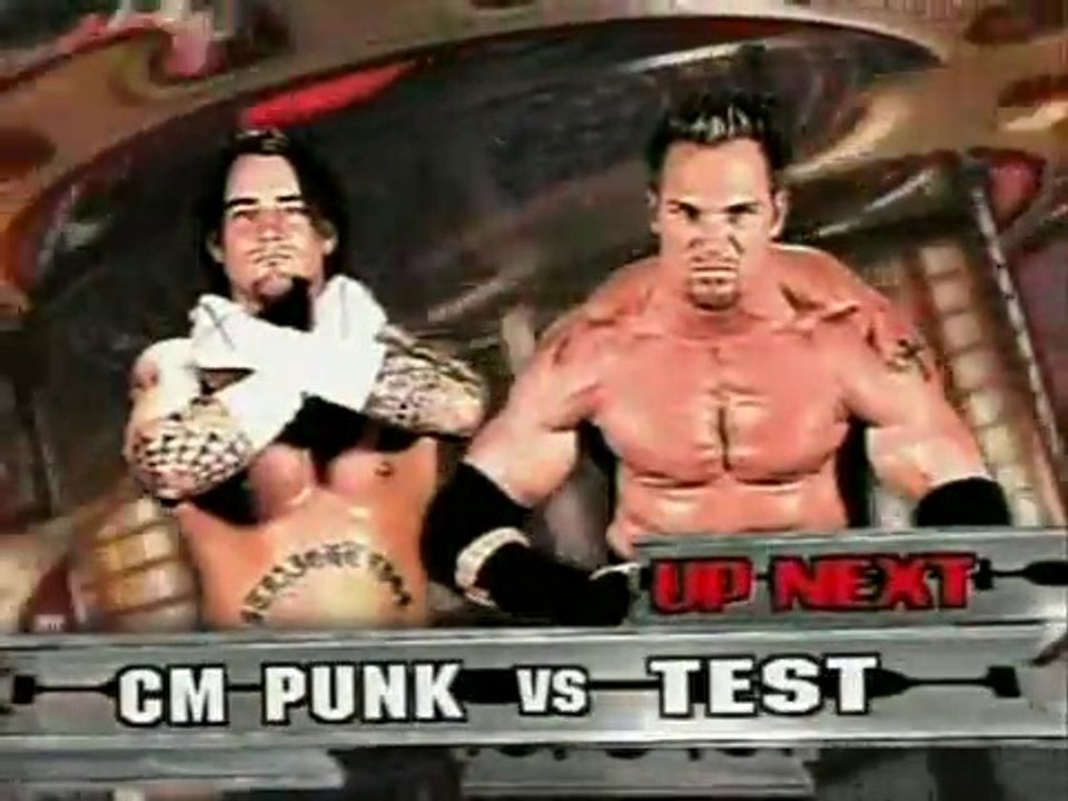CM Punk vs. Test