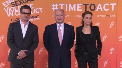 Brad Pitt joins Angelina Jolie on third day of summit