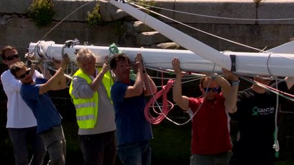 Tous mobilisés pour le mât de Yann Eliès