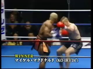 Mirko CRO COP knocked silly by Michael McDonald