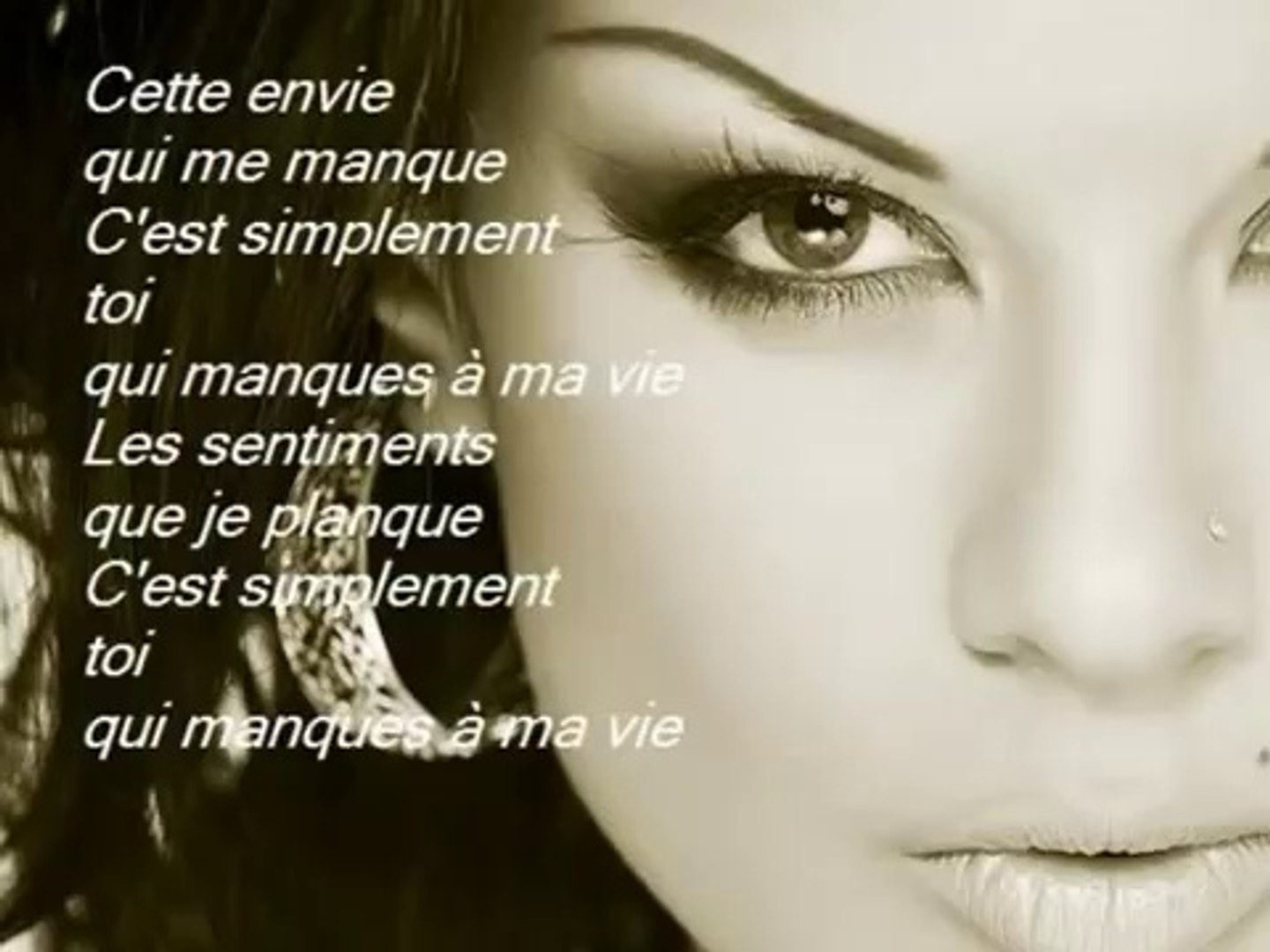 Paroles De Natasha St pier Toi Qui Manques à Ma Vie