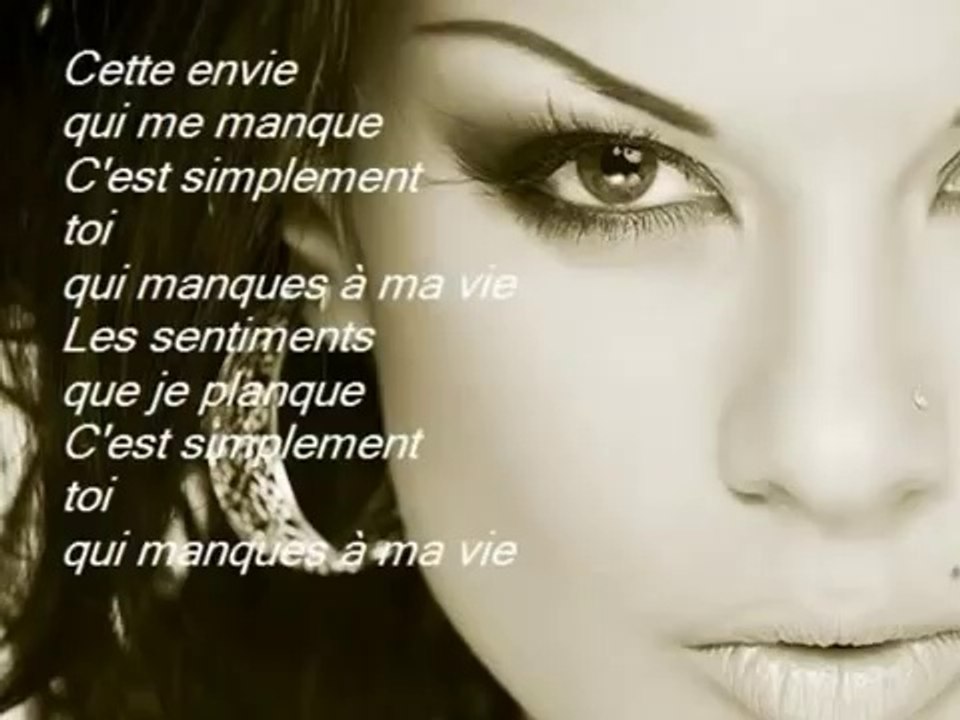 Natasha Saint Pier - Toi qui manques à ma vie (Lyrics / Paroles)