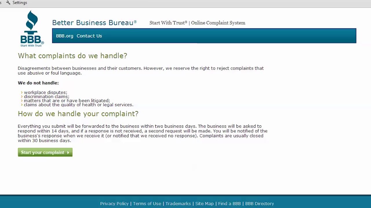 How to File a Complaint With the BBB