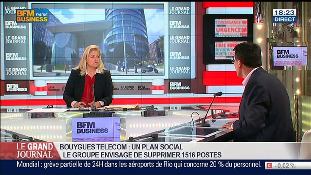 Olivier Roussat, président directeur général de...