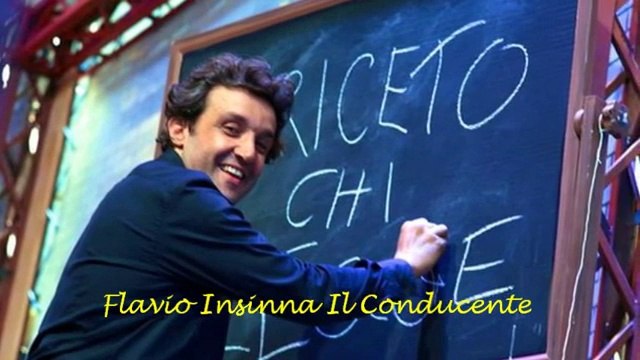 Omaggio a Flavio Insinna il nostro Conducente