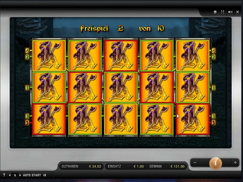 Dragons Treasure Freispiele mit 1 Euro Volldbild K
