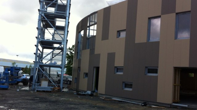 Nouvelle caserne des pompiers de Lamballe