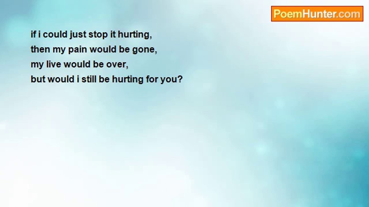 ash - hurting