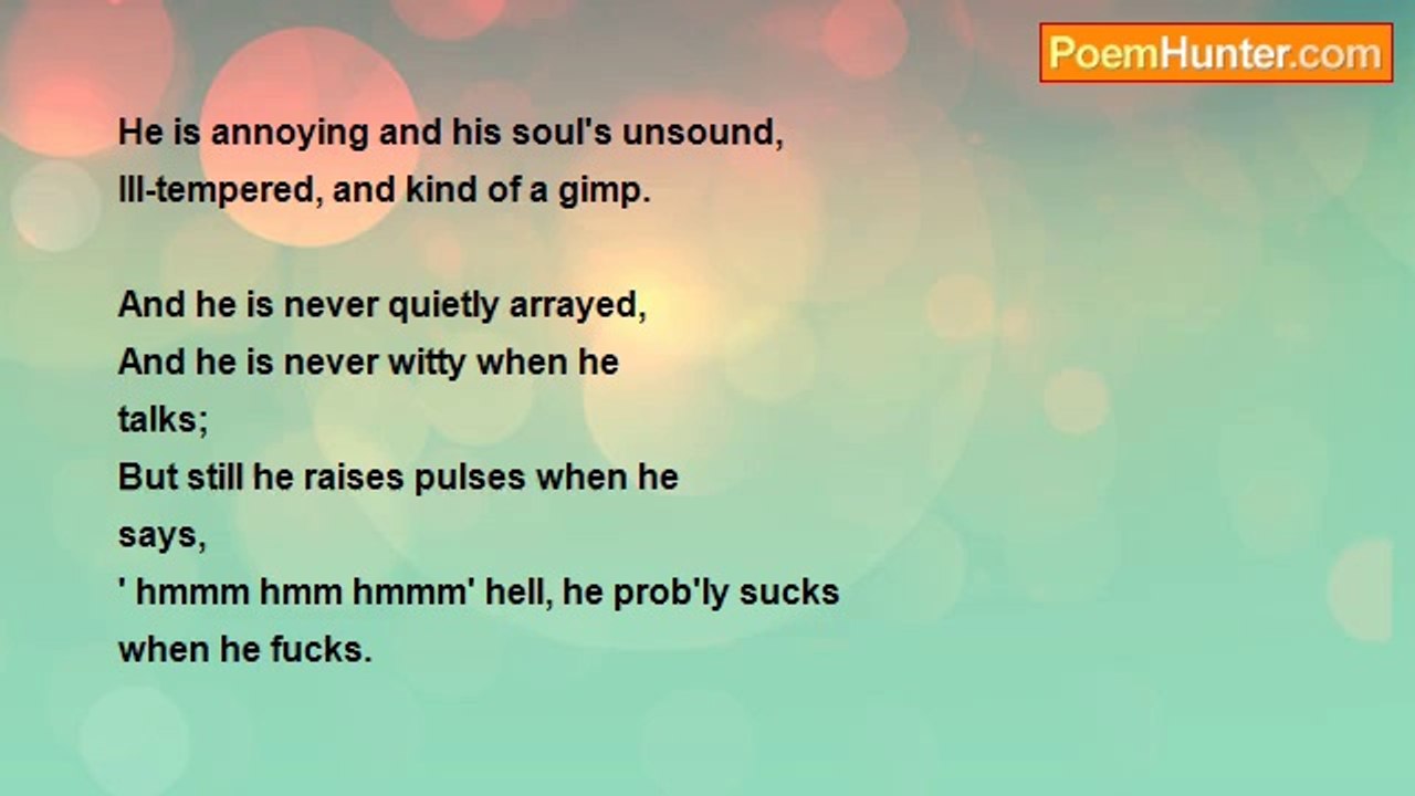 Nicholas McDonough - Ode to Tiyler  (Jul 25th,2003)