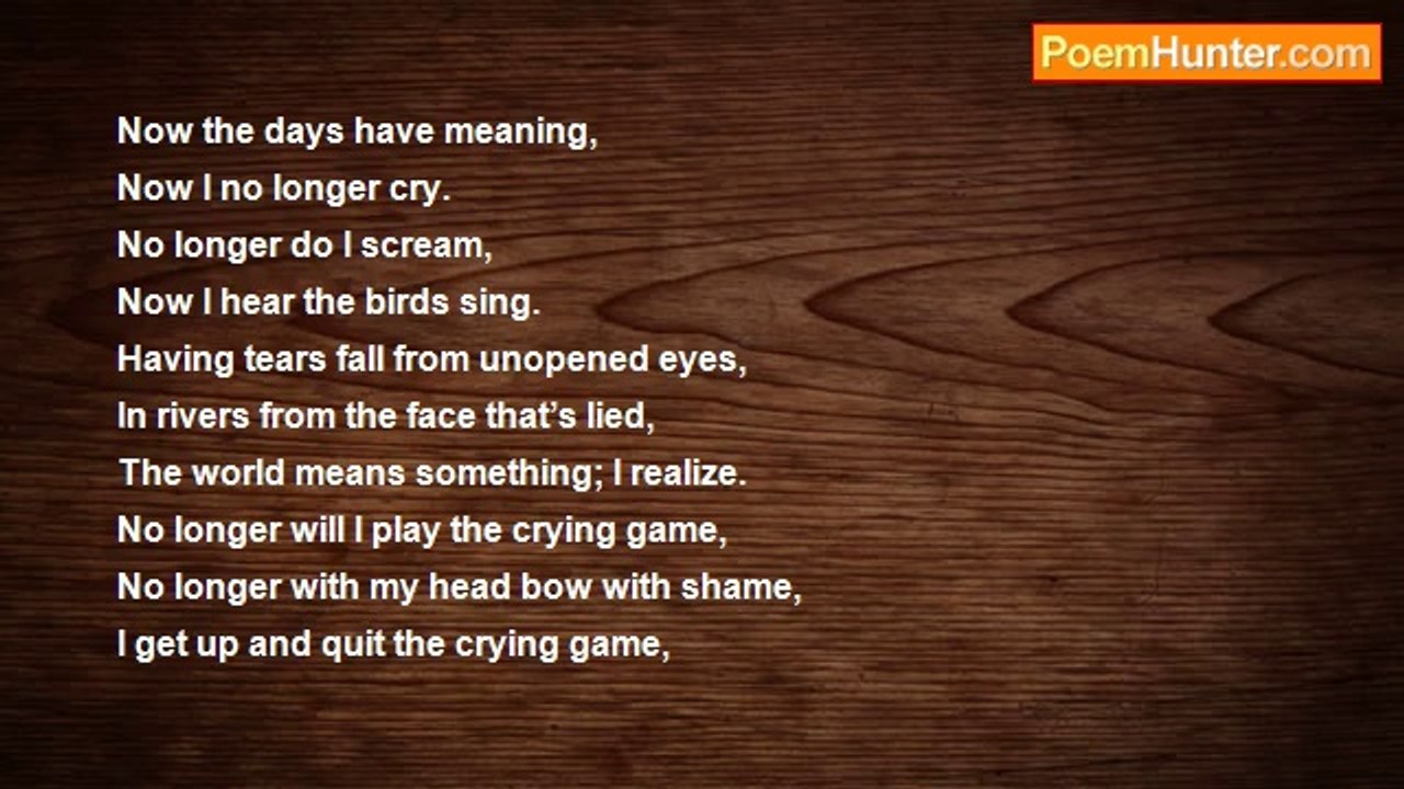 Hailey Agnew - The Crying Game