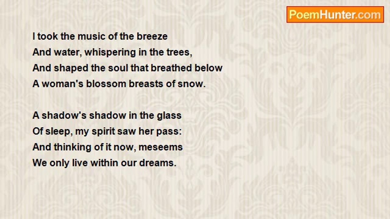 Madison Julius Cawein - A Dream Shape