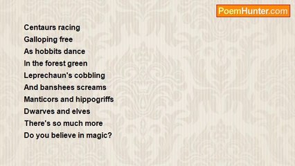 Janelle Morehart - Do you believe in magic?