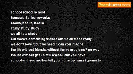 marie armany - back to school