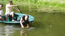 Les pêcheurs VS le Canard