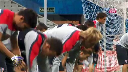 Brezilya - Hırvatistan basın toplantısı