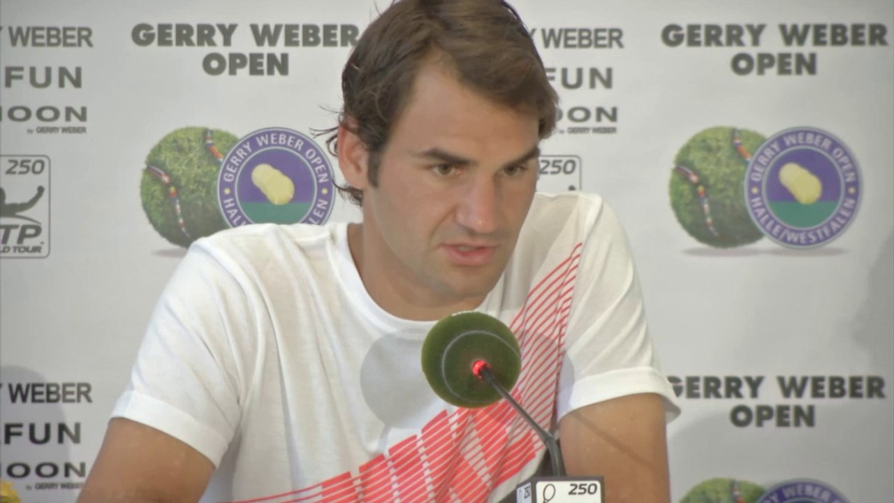 Halle: Federer: 'Wimbledon hat mir alles gegeben'