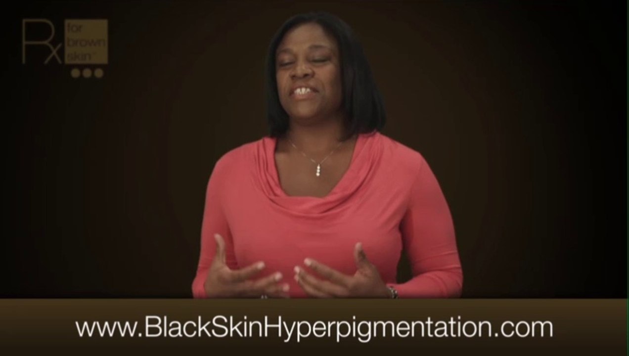 hyperpigmentation darker skin- RX for Brown Skin