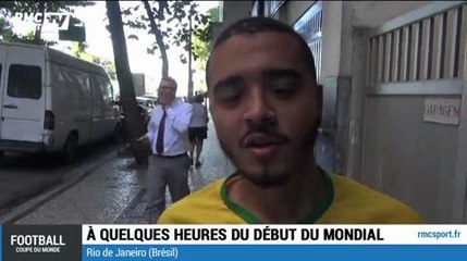 Football / Rio de Janeiro retient son souffle - 12/06