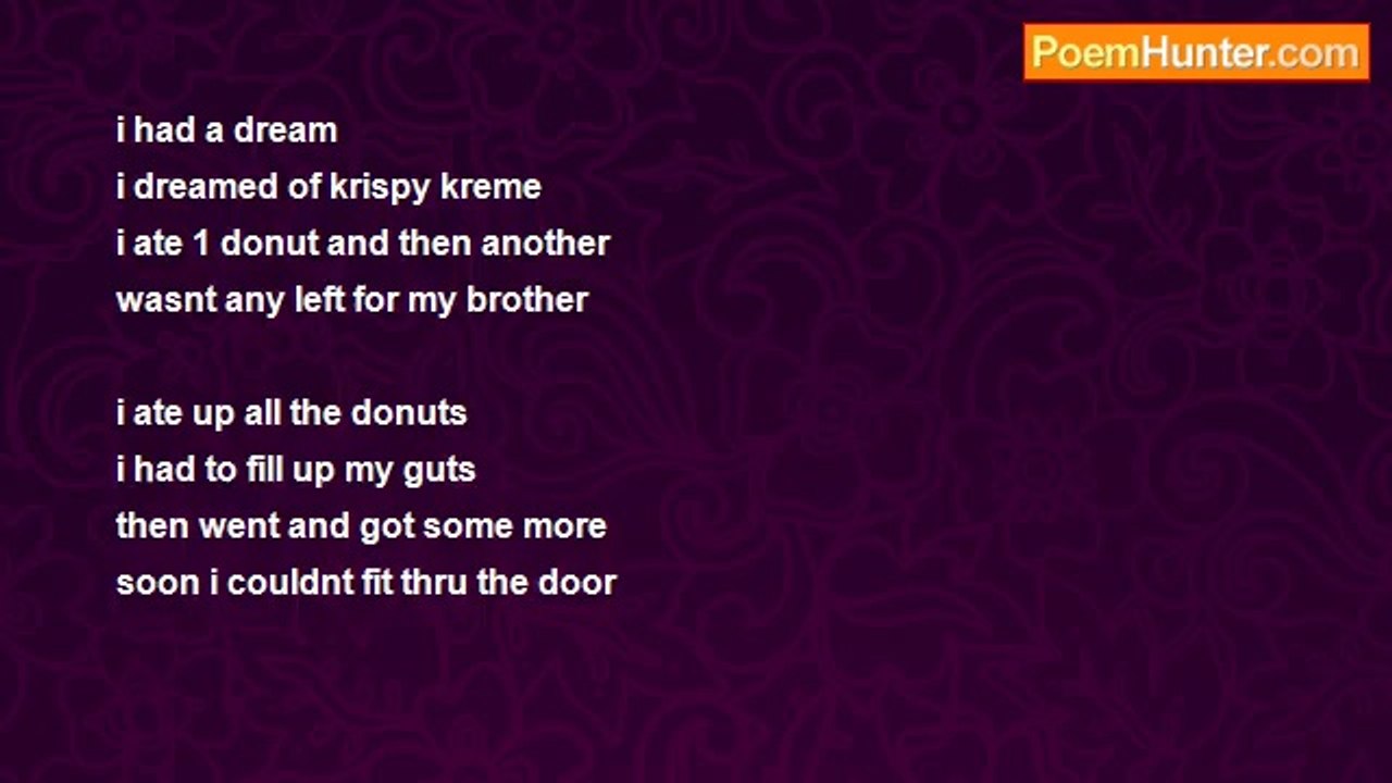 sandy nobody - Krispy Kreme Dream