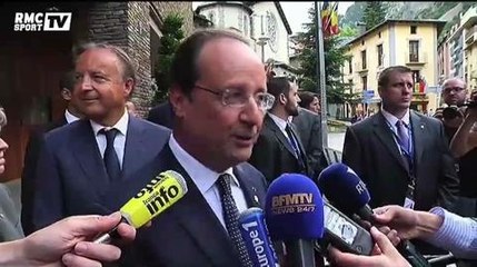 Football / François Hollande suivra Brésil - Croatie - 12/06